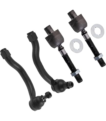Amazon.com: for Mercedes w124 Tie Rod Inner+Outer Set Front L+R